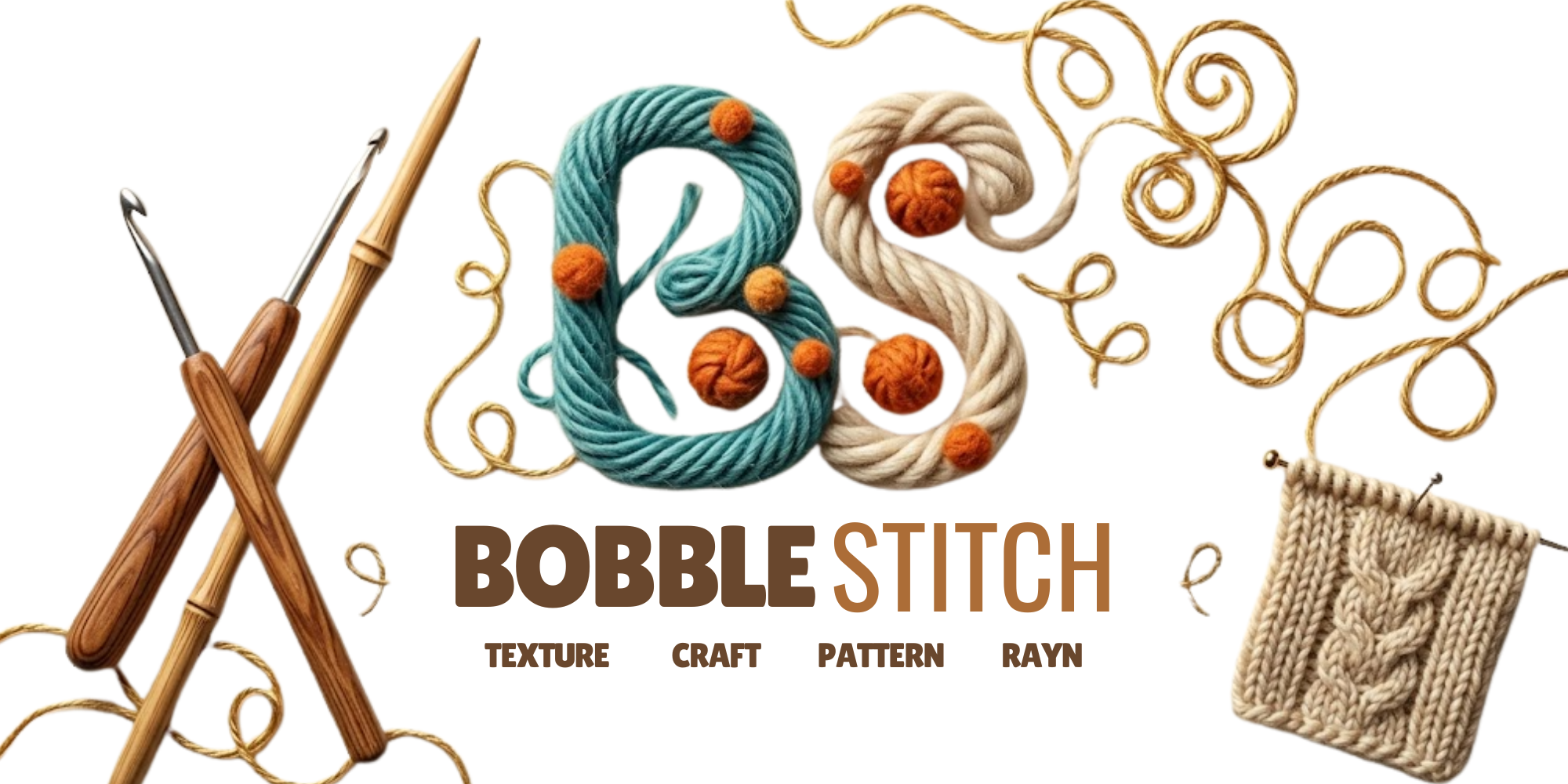 BOBBLE STITCH LOGO